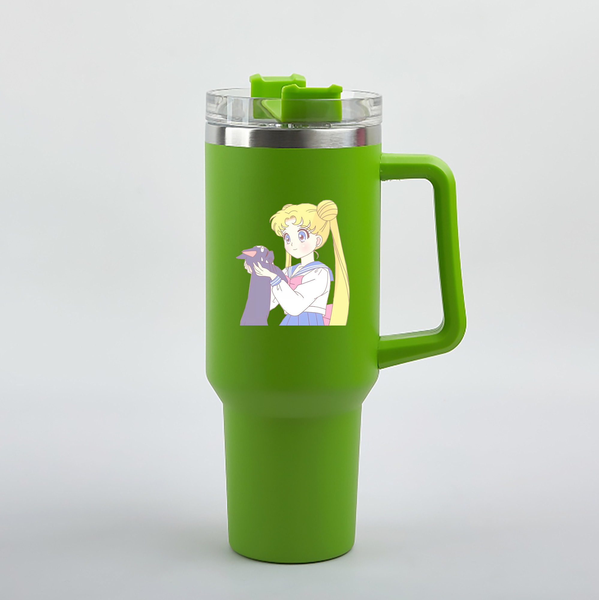 （画像用） 美少女戦士セーラームーン 愛野 美奈子 あいの みなこ Sailor Moon Aino Minako 1200mL車用タンブラー（カラープリント）